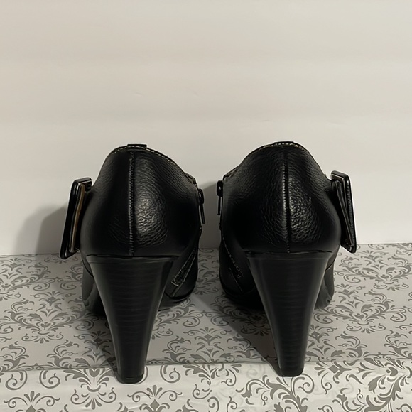 Soft shoe, by medicus, heeled, brown booties. - Picture 3 of 11